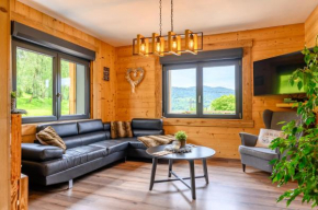 Chalet le Brusyna avec jacuzzi
